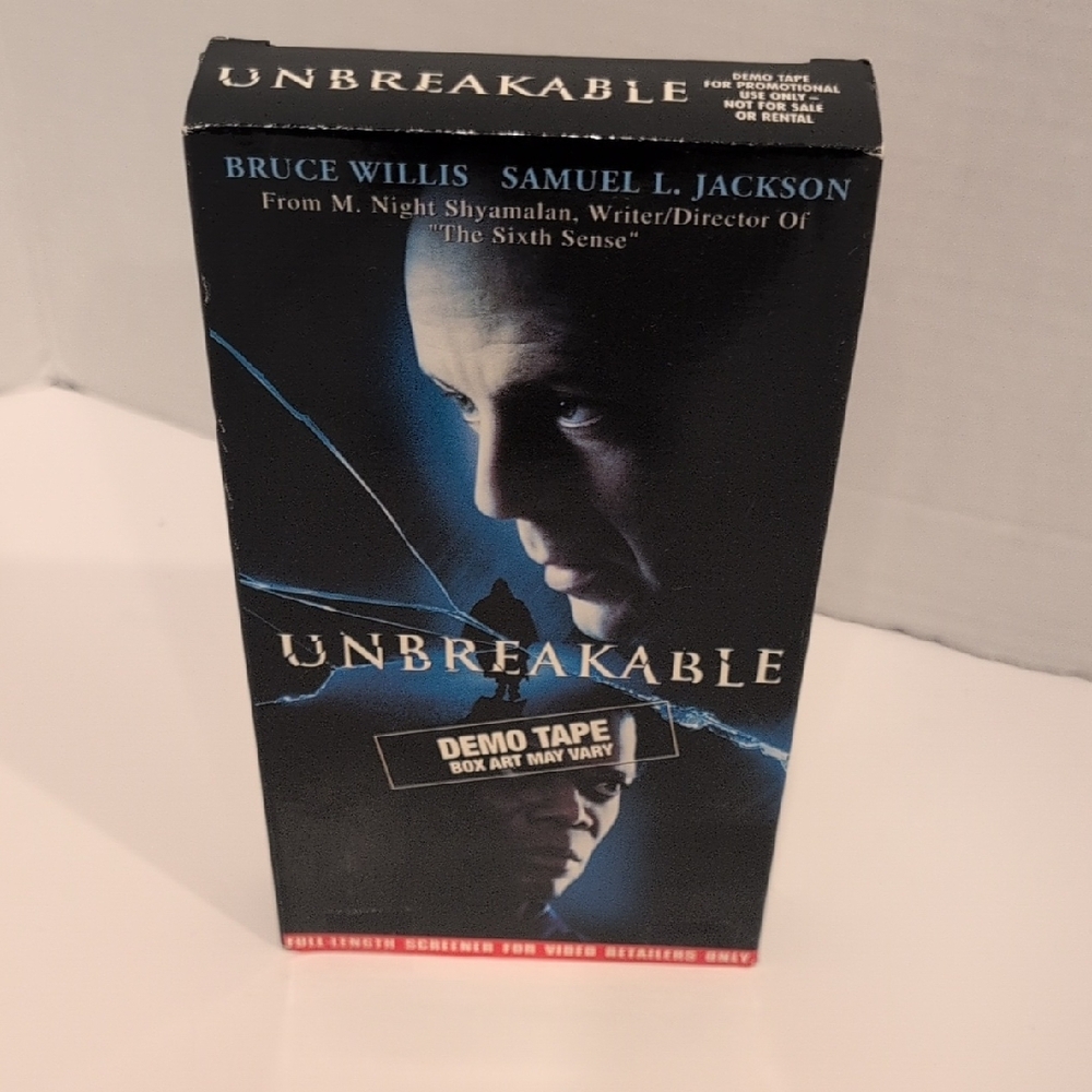 Screener Unbreakable VHS Demo Tape